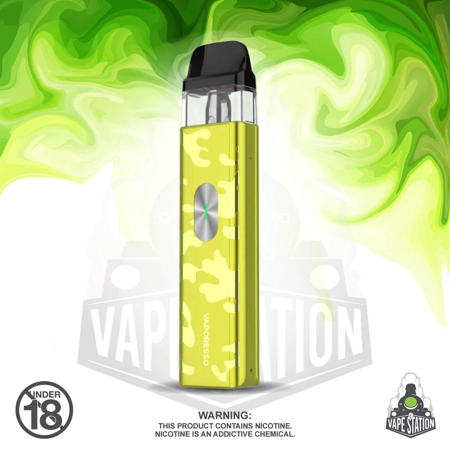 Vaporesso - XROS 4 MINI Pod Kit - Camo Yellow
