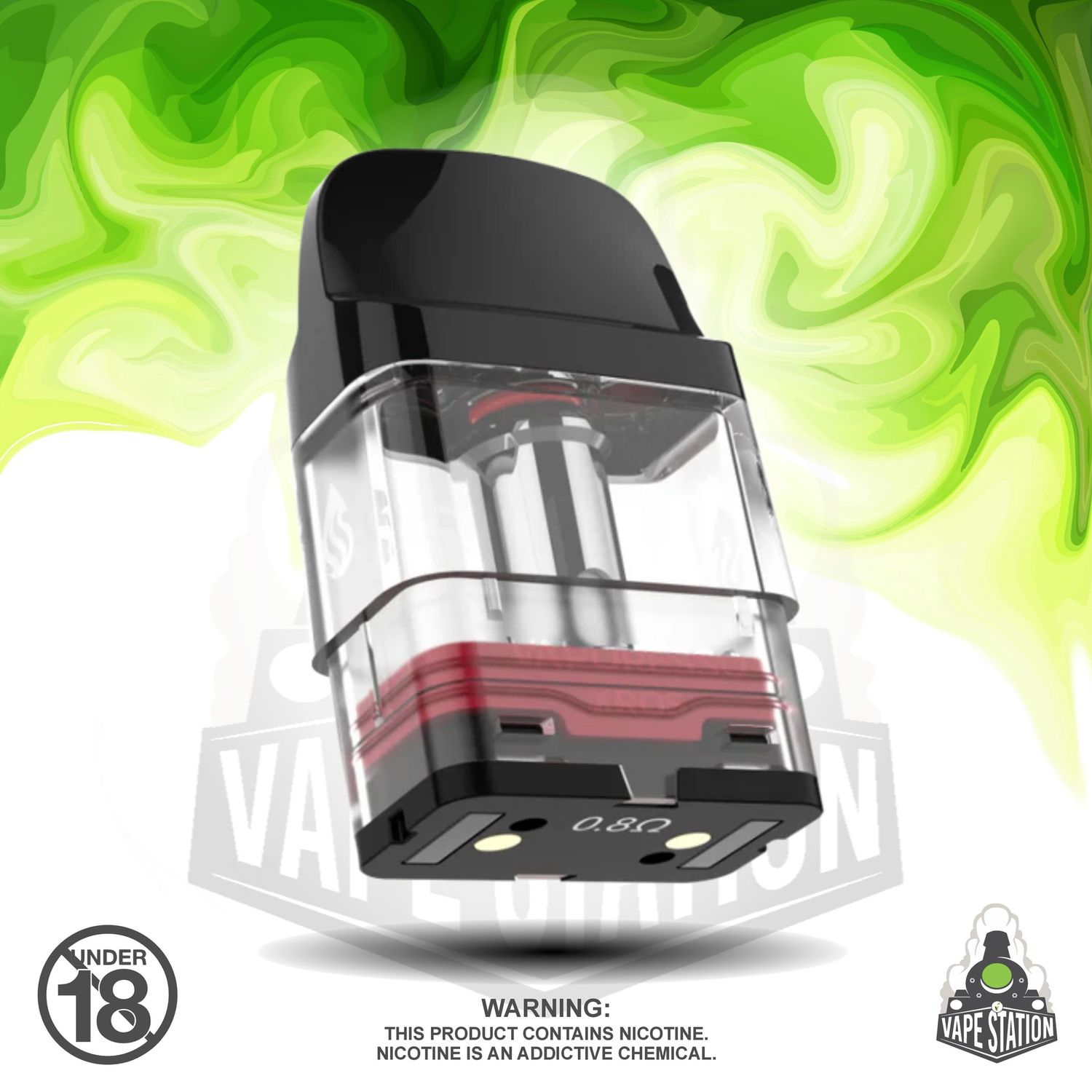 Vaporesso - XROS 0.8 ohm - 3ml Replacement Pod (each) [pack size 4]