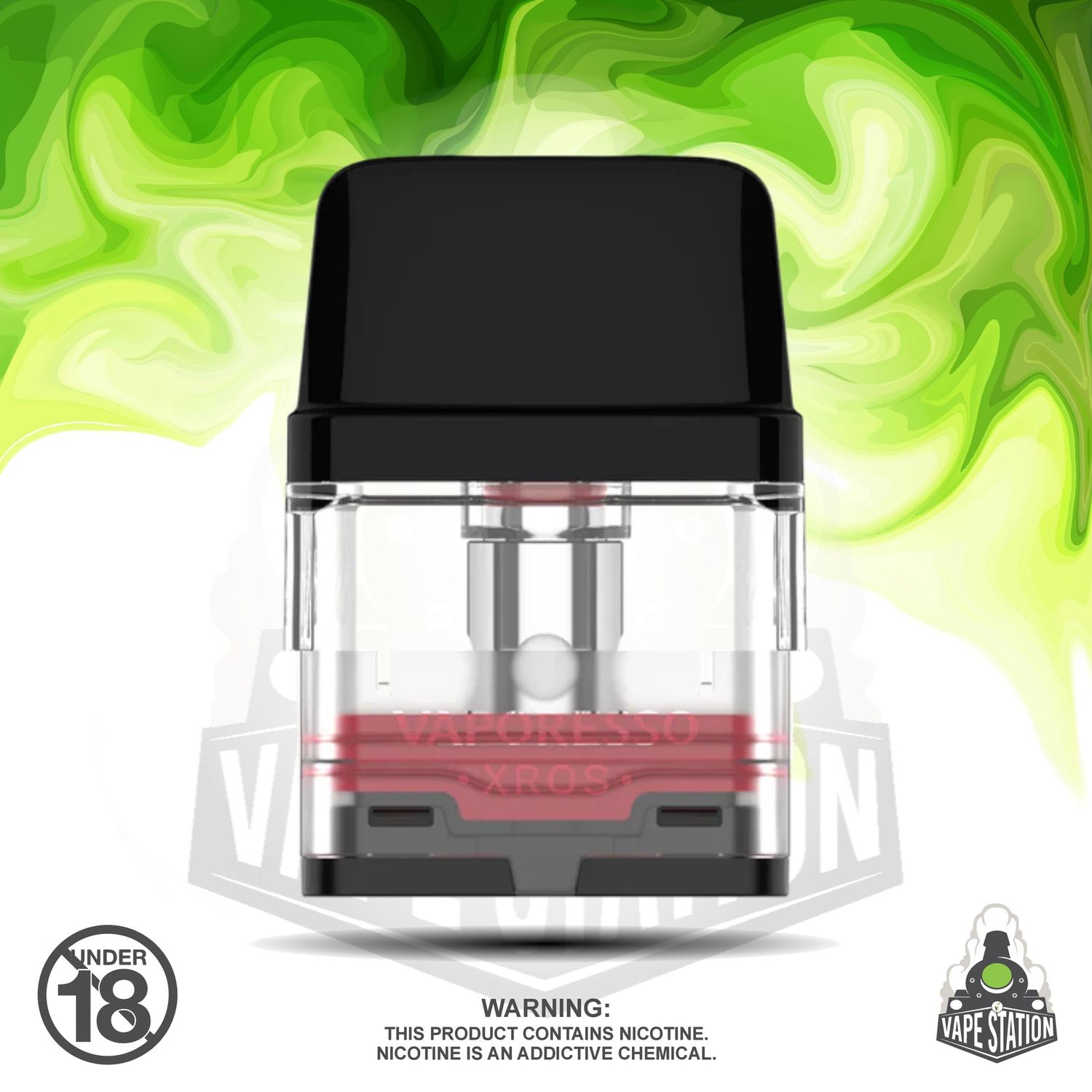 Vaporesso - XROS 0.8 ohm - 2ml Replacement Pod (each) [pack size 4]