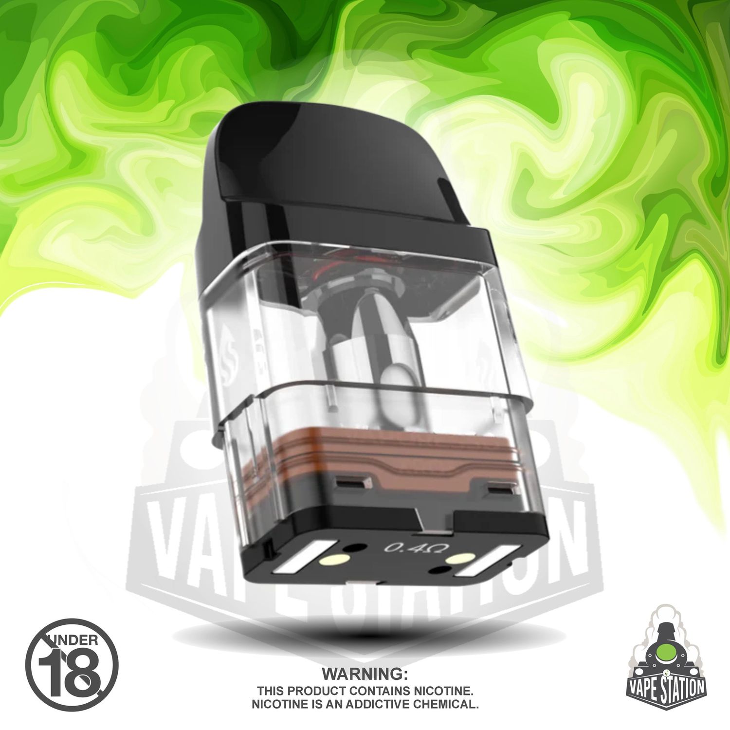 Vaporesso - XROS 0.4 ohm - 3ml Replacement Pod (each) [pack size 4]