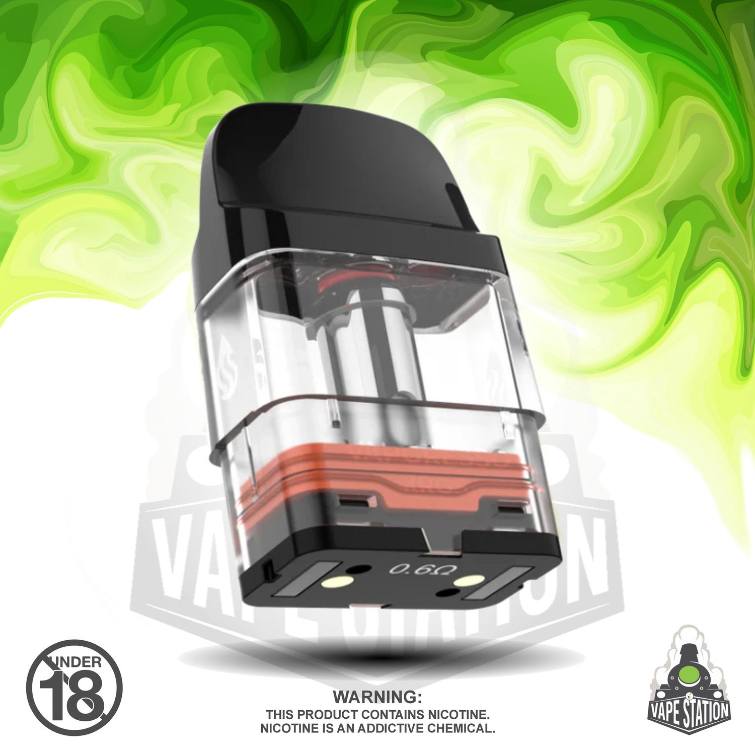 Vaporesso - XROS 0.6 ohm - 3ml Replacement Pod (each) [pack size 4]