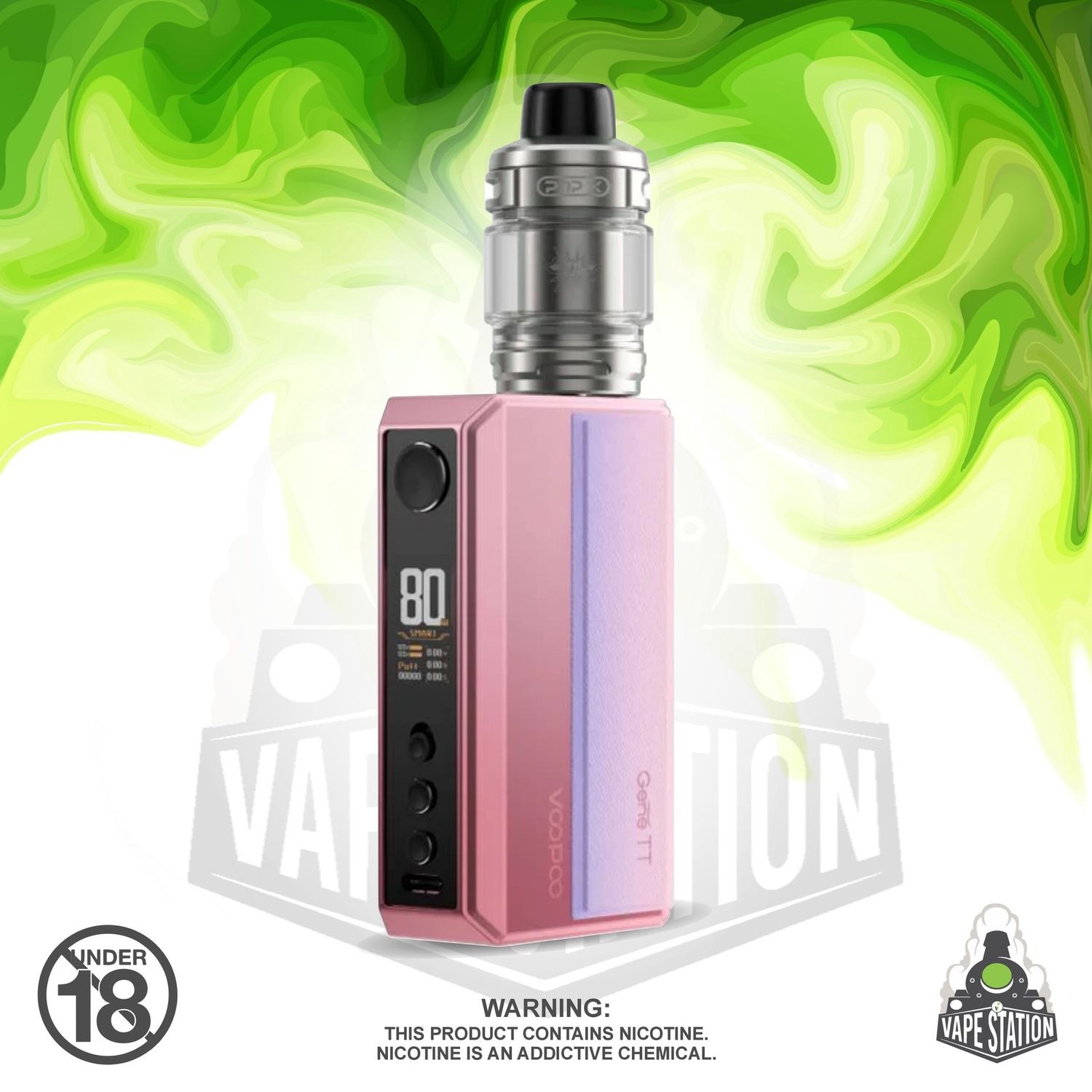 Voopoo - Drag 5 Kit - Sakura Pink