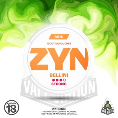 ZYN - Bellini (Peach) - Strong - 6mg (15 Pack)