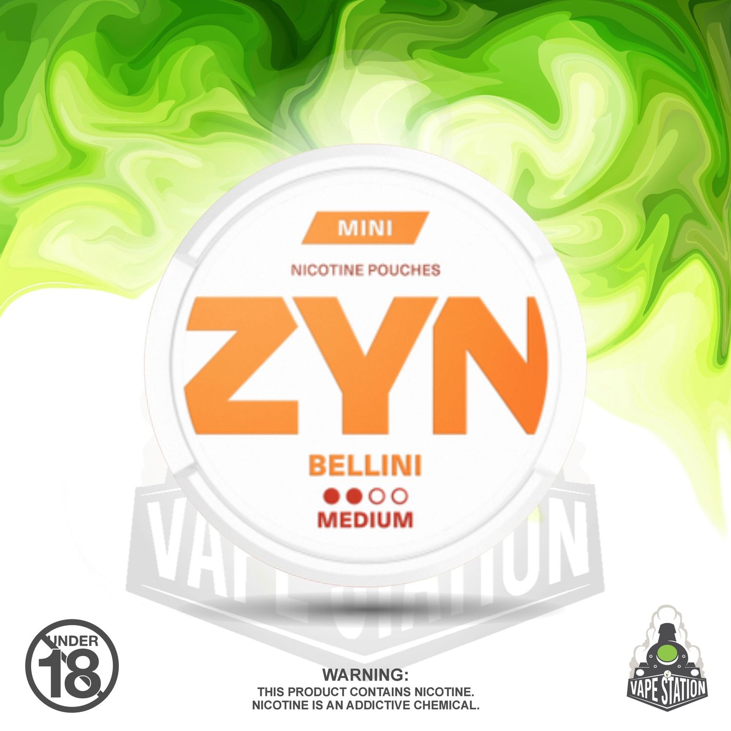 ZYN - Bellini Mini - Medium - 3mg (15 Pack)