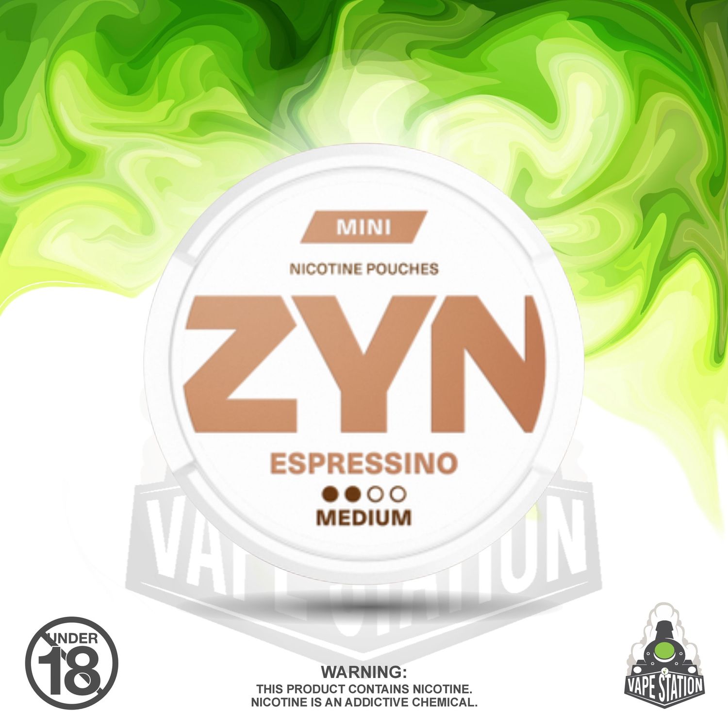 ZYN - Espressino Mini - Medium - 3mg (15 Pack)