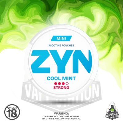 ZYN - Cool Mint Mini - Strong - 6mg (15 Pack)
