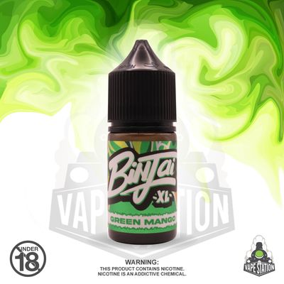 Binjai XL - Green Mango - 30ml - 25mg - Salt Nic