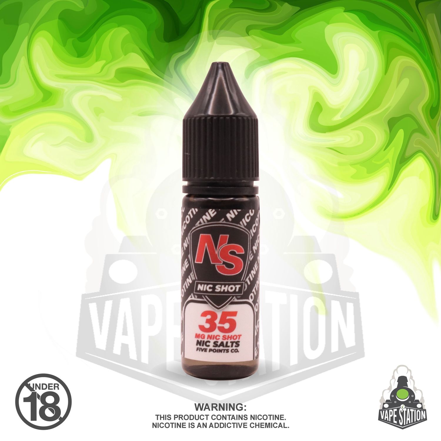 Squeeze - Nic Shot SALT - 15ml - 35mg (For 30ml SHORTFILL)