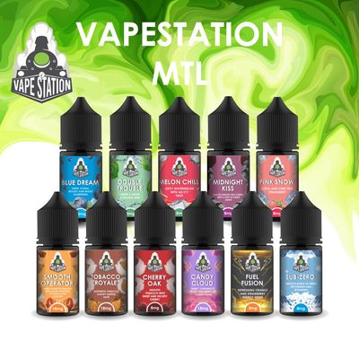 The Vapestation MTL E-liquid Range