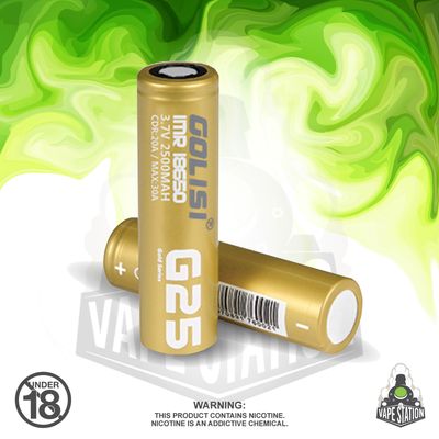 Golisi - G25 Battery - 2500mAh - 3.7V (2 pack)
