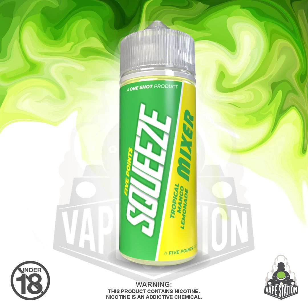 Squeeze - Mango - 120ml LONGFILL - 2mg (Flavour Only)