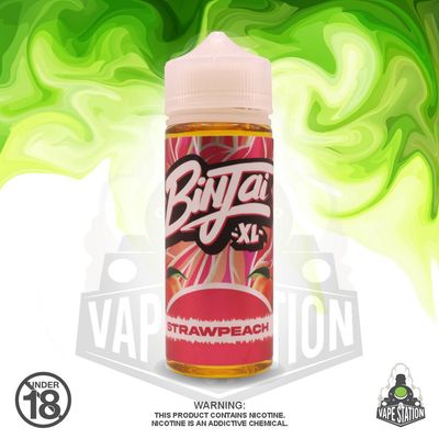 Binjai XL - Strawpeach - 120ml - 3mg