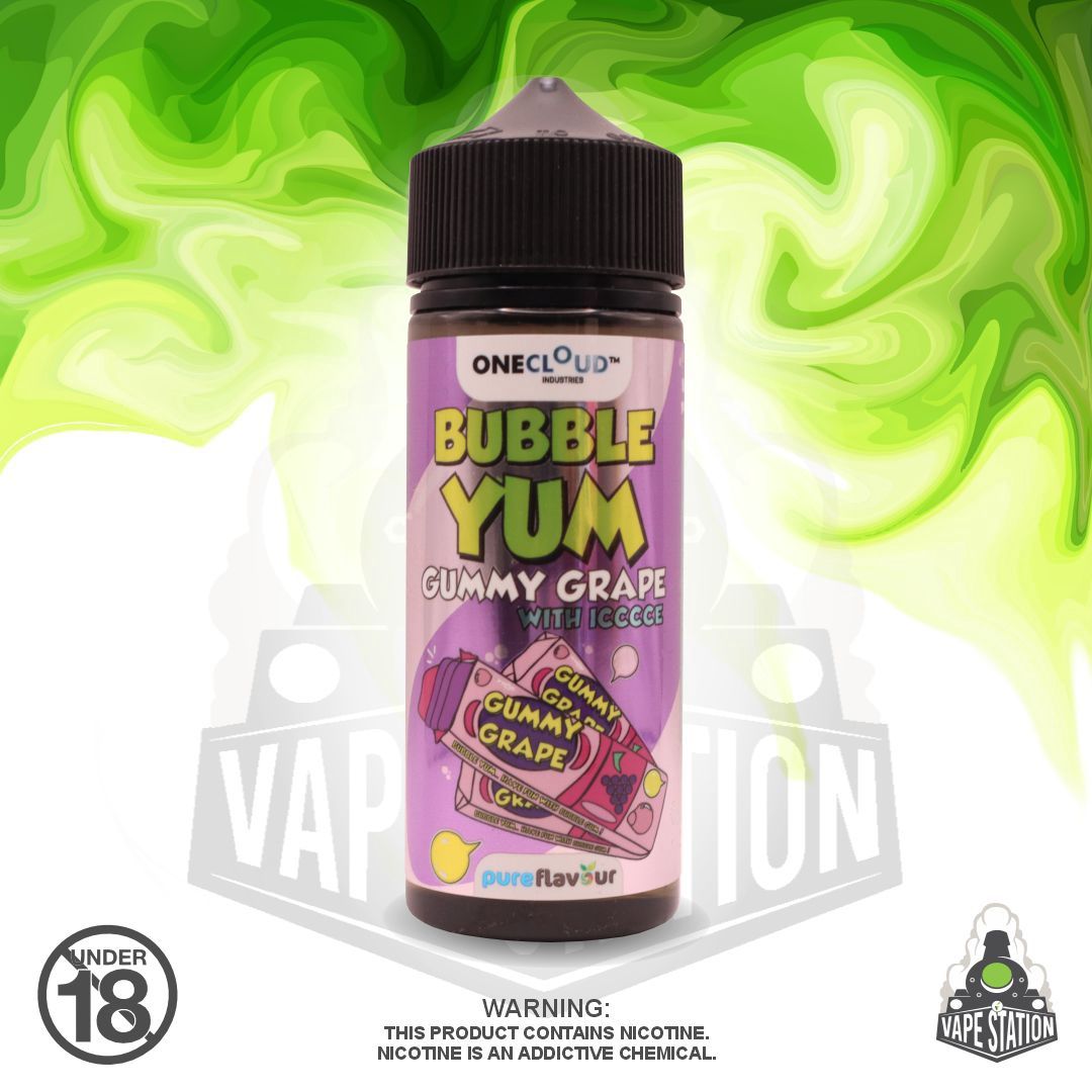 Bubble Yum - Gummy Grape - 120ml LONGFILL (Flavour Only)