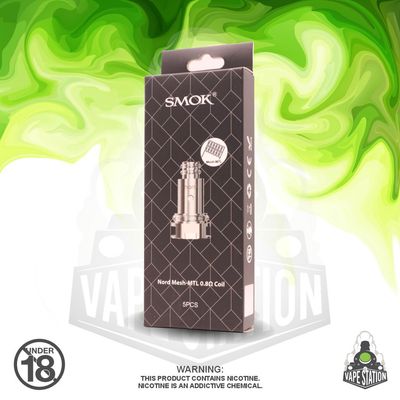 SMOK - Nord Mesh 0.8ohm Replacement Coils (each) [pack size 5]