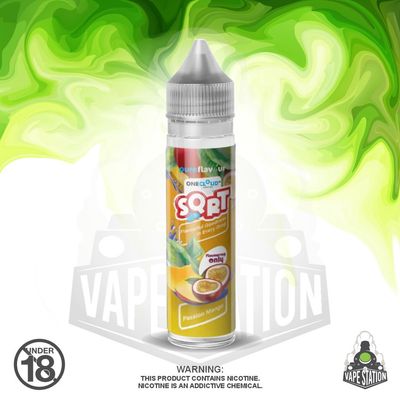 SQRT - Passionfruit Mango - 60ml Longfill - 25mg (Flavour Only)