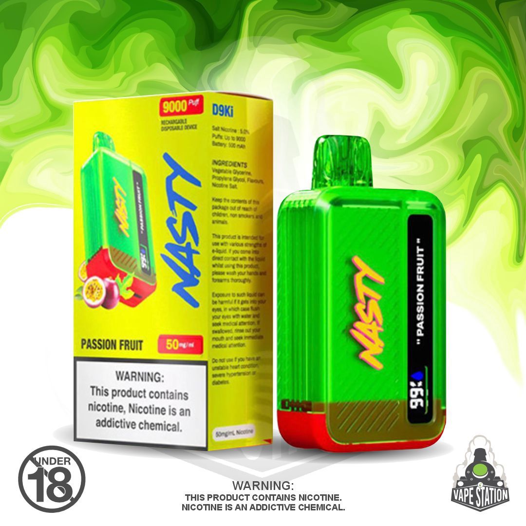 Nasty Bar - 9000 Puff - Passionfruit - 50mg