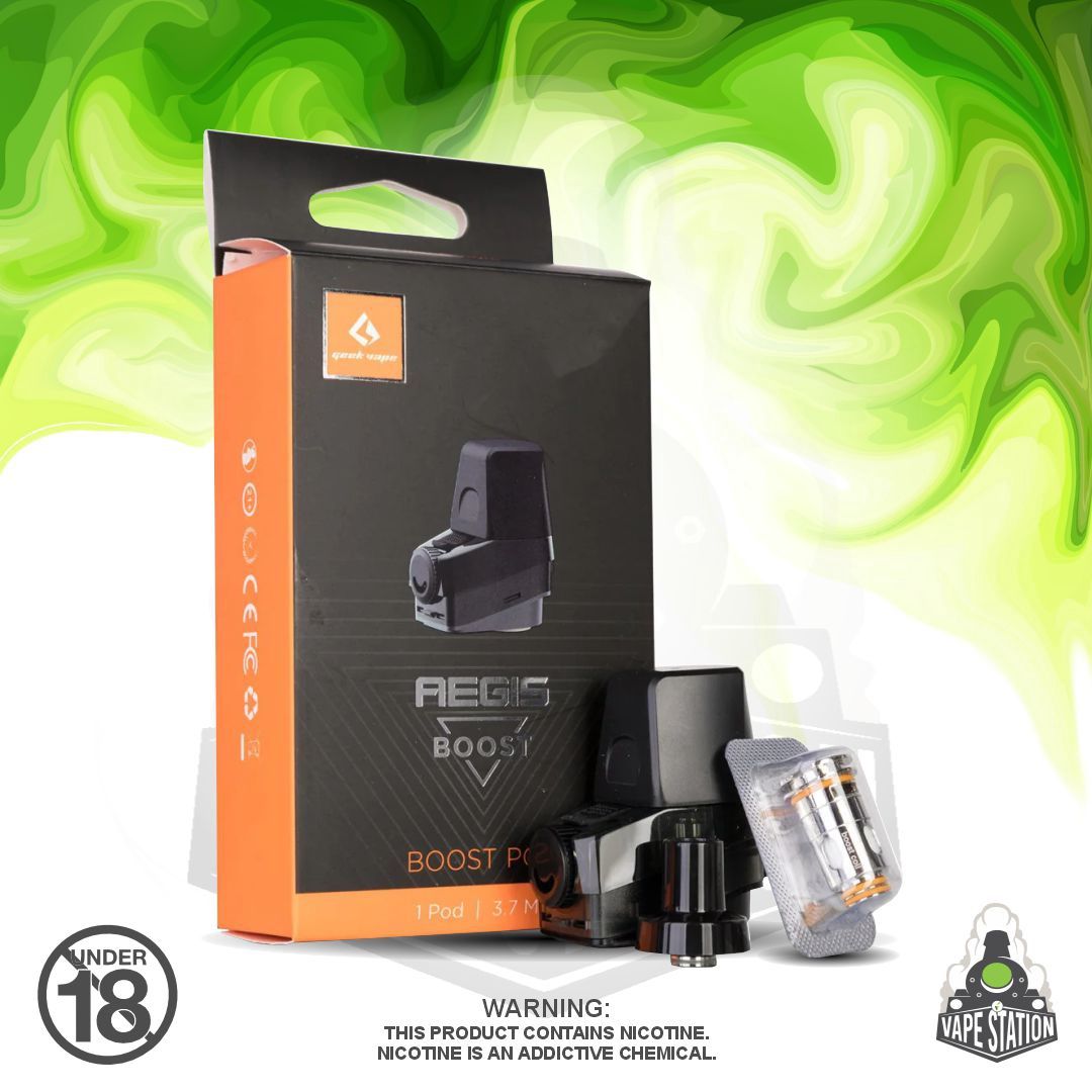 Geekvape - Aegis Boost Pod Replacement 1 Pod 3.7ml