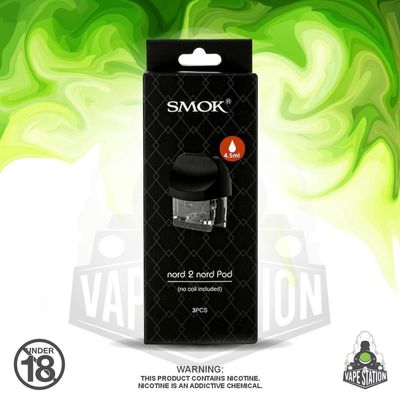 SMOK - Nord 2 Pod Replacement Cartridge No Coil
