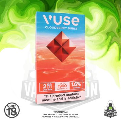 Vuse e-Pods - Cloudberry Burst 1.6 / 1.8%