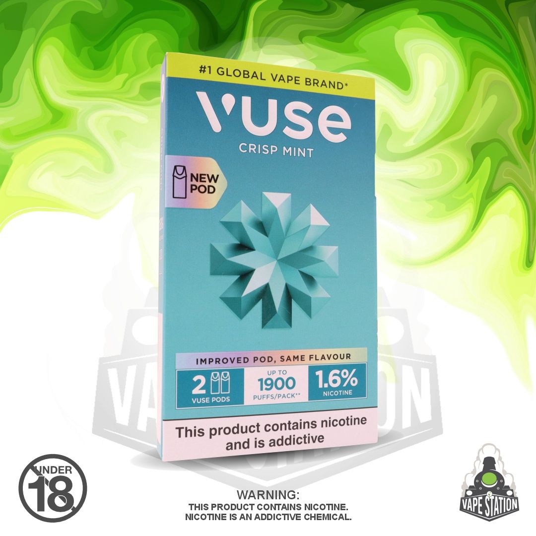 Vuse e-Pods - Crisp Mint 1.6 / 1.8%