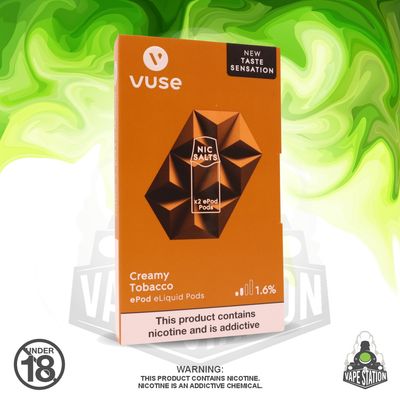 Vuse e-Pods - Creamy Tobacco 1.6 / 1.8%