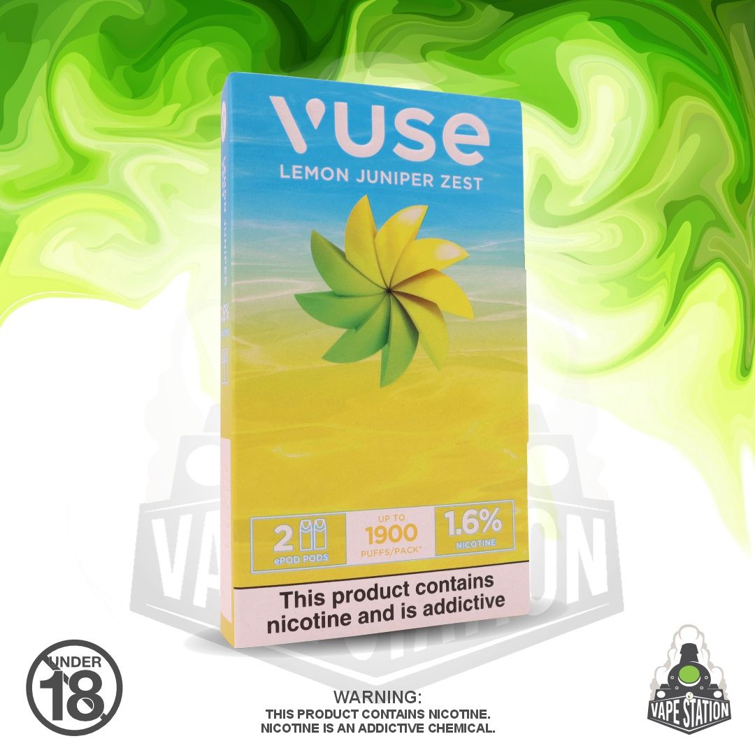 Vuse e-Pods - Lemon Juniper Zest 1.6 / 1.8%