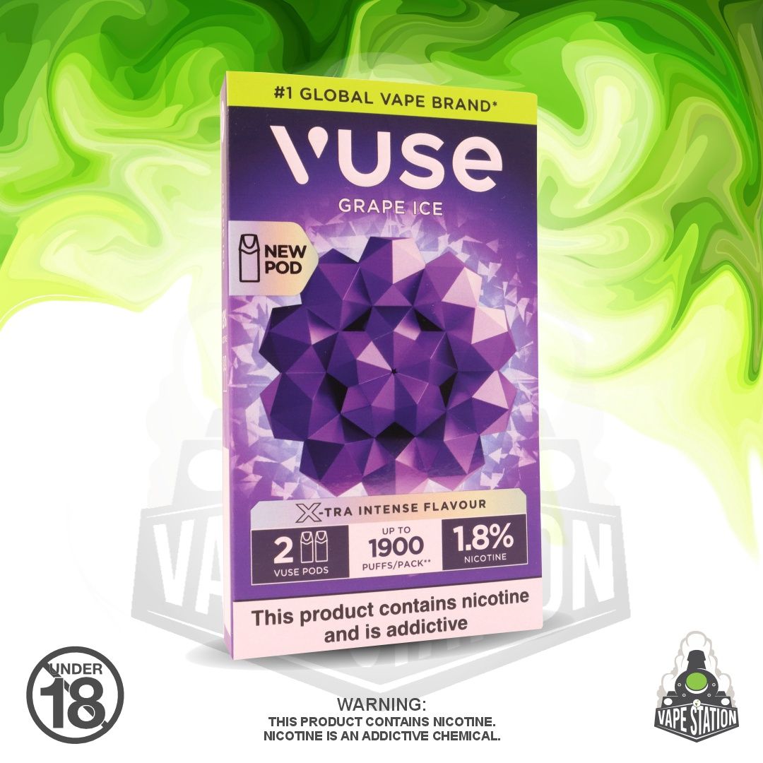 Vuse e-Pods - Grape Ice 1.6 / 1.8%