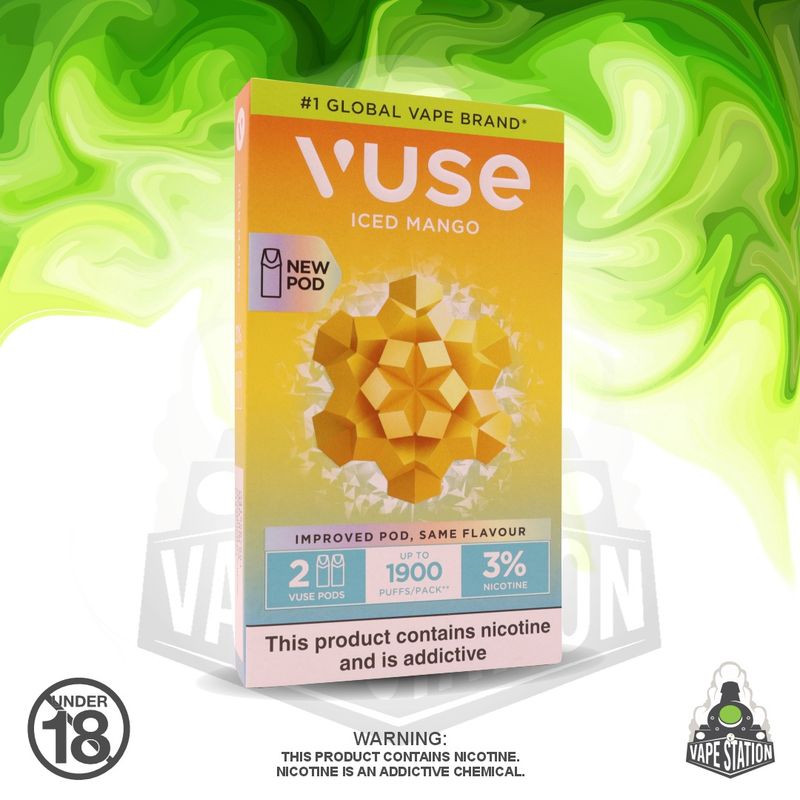 vuse mango ice pods Mango Ice | Extra Intense Flavour Pods main image 1