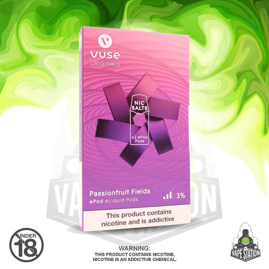 Vuse e-Pods - Passionfruit fields 3%