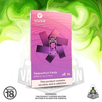 Vuse e-Pods - Passionfruit fields 3%