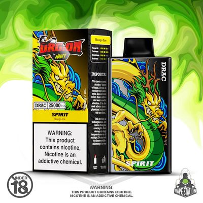 Nasty DragOn - 25 000 Puff - Mango Ice - 50mg