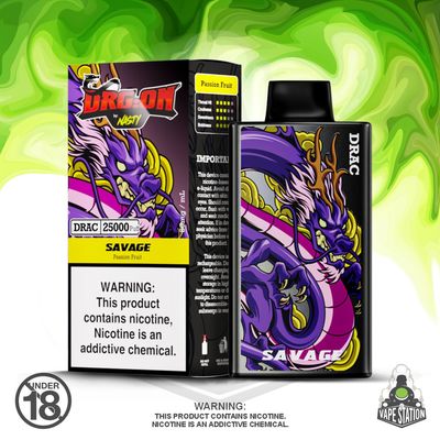 Nasty DragOn - 25 000 Puff - Passionfruit - 50mg