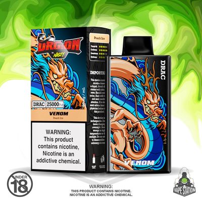 Nasty DragOn - 25 000 Puff - Peach Ice - 50mg