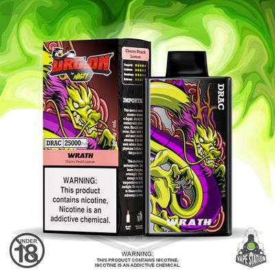 Nasty DragOn - 25 000 Puff - Cherry peach Lemon - 50mg