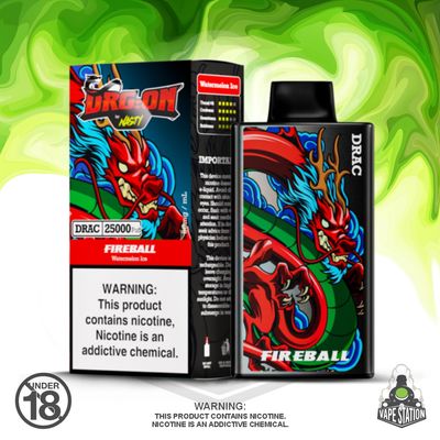 Nasty DragOn - 25 000 Puff - Watermelon Ice - 50mg