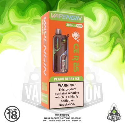 Vapengin Ceres - 30 000 Puff - Peach Berry Ice - 50mg