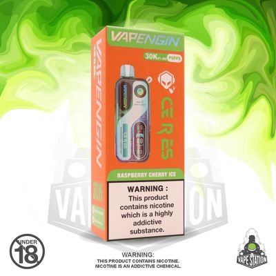Vapengin Ceres - 30 000 Puff - Raspberry Cherry Ice - 50mg