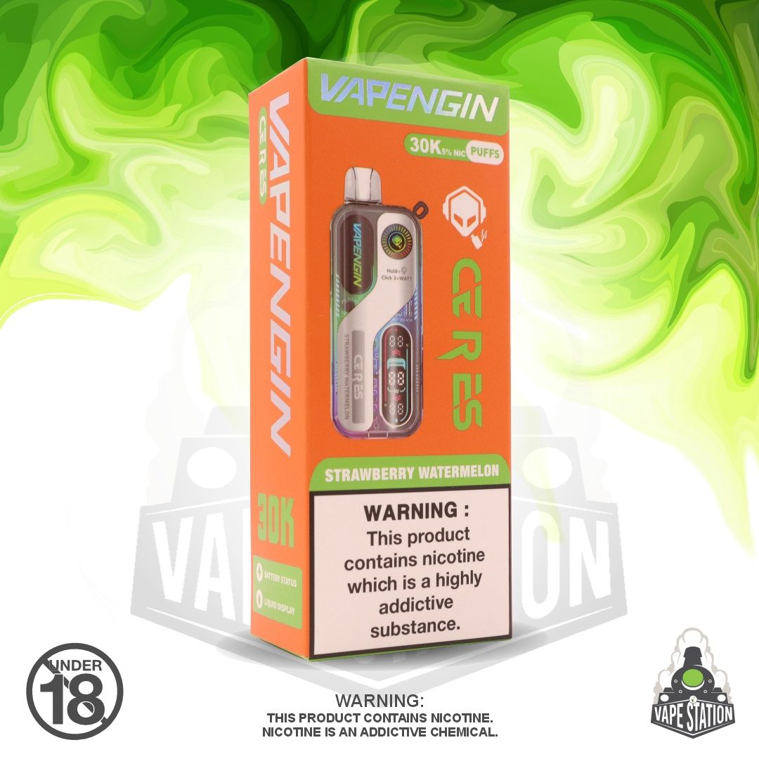 Vapengin Ceres - 30 000 Puff - Strawberry Watermelon ice - 50mg