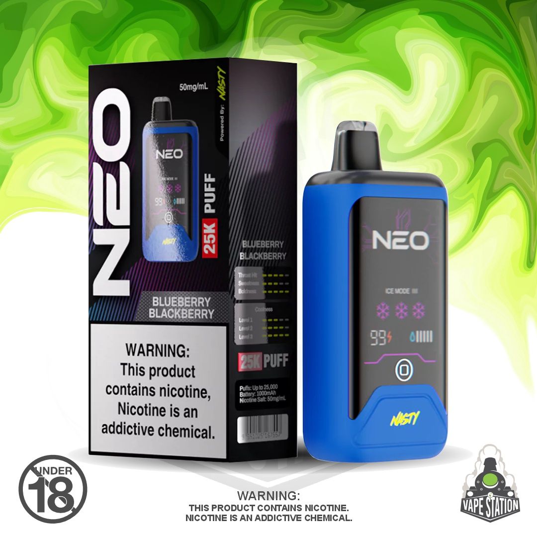 Nasty NEO - 25 000 Puff - Blueberry Blackberry - 50mg