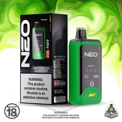 Nasty NEO - 25 000 Puff - Watermelon Raspberry - 50mg