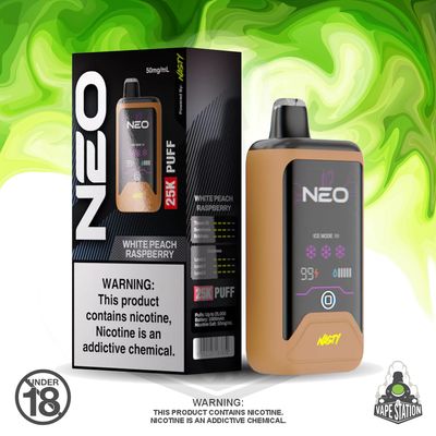 Nasty NEO - 25 000 Puff - White Peach Raspberry - 50mg