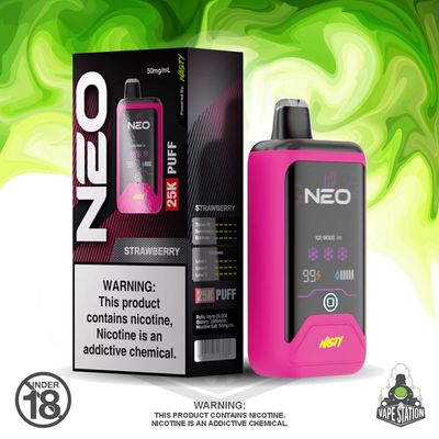 Nasty NEO - 25 000 Puff - Strawberry - 50mg