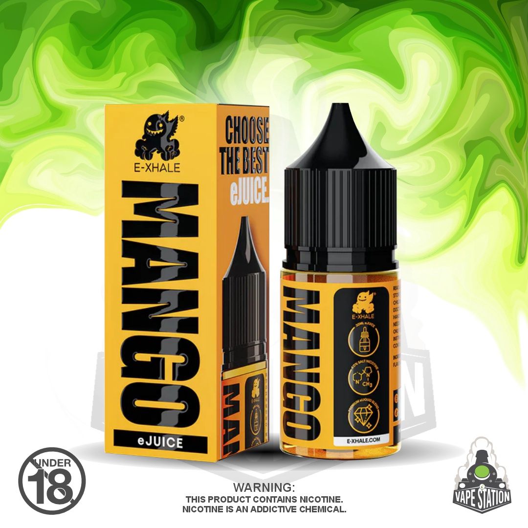 E-xhale - Mango - 30ml - 40mg - Salt Nic