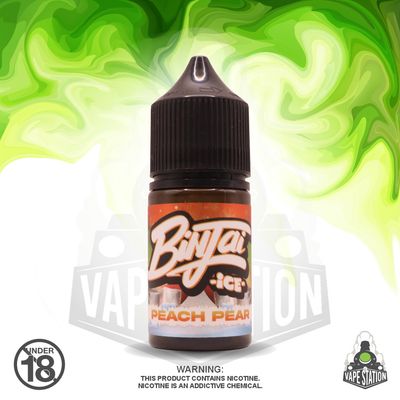 Binjai - PeachPear 30ml - 50mg - Salt Nic