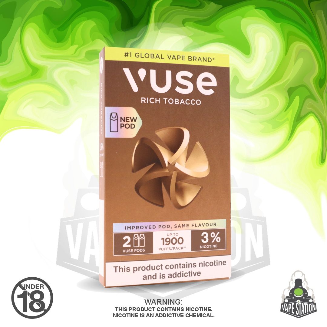 Vuse e-Pods - Rich Tobacco 3%