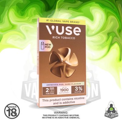Vuse e-Pods - Rich Tobacco 3%