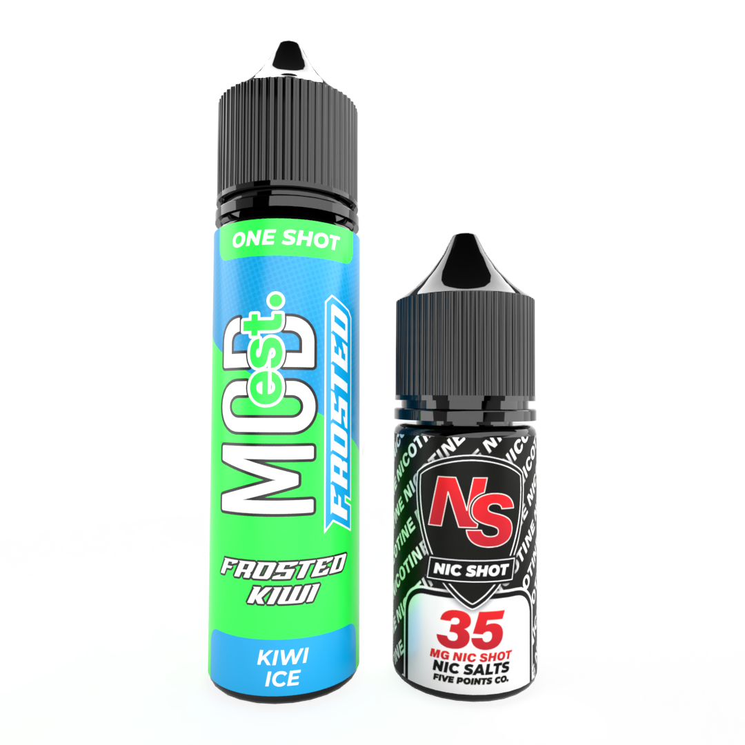 Squeeze - MODest - Frosted Kiwi - 60ml Longfill KIT - 35mg