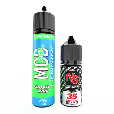 Squeeze - MODest - Frosted Kiwi - 60ml Longfill KIT - 35mg