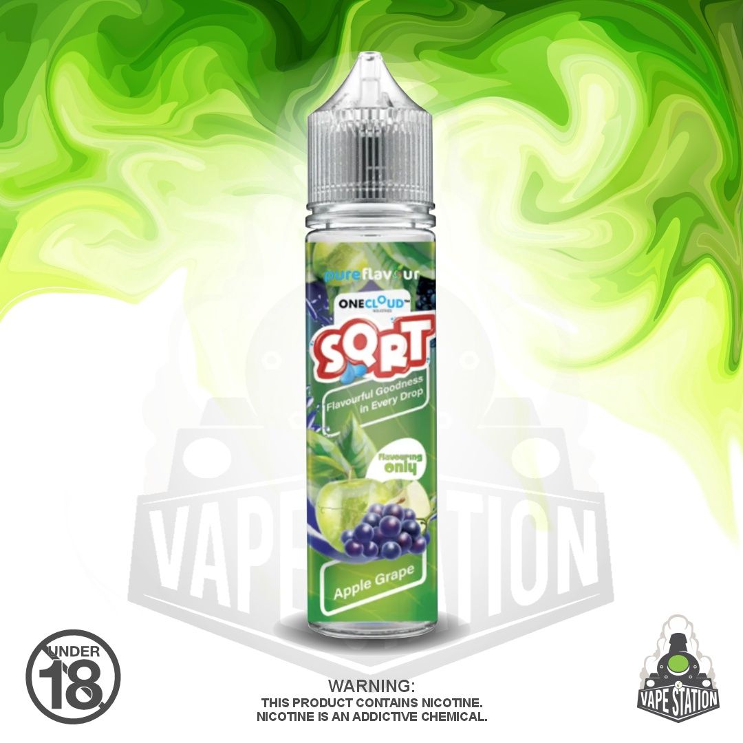 SQRT - Apple Grape - 60ml Longfill - 25mg (Flavour Only)