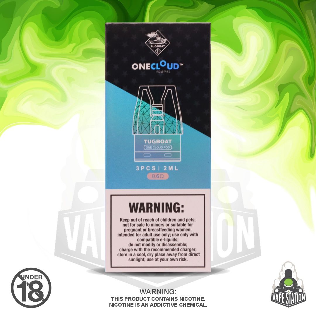 One Cloud - Tugboat - 0.6 Pod (each) [pack size 3]